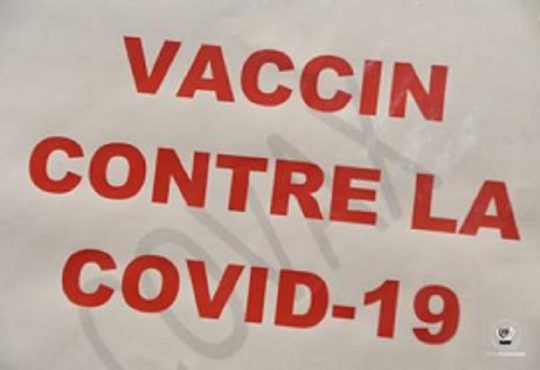 réception de d'un lot important du vaccin dans la ville de Bukavu ce vendredi 23 avril 2021
