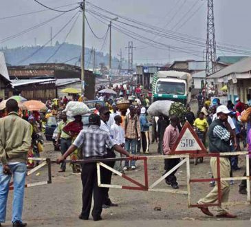 Les réfugier Congolais vers le Rwanda, à la frontière