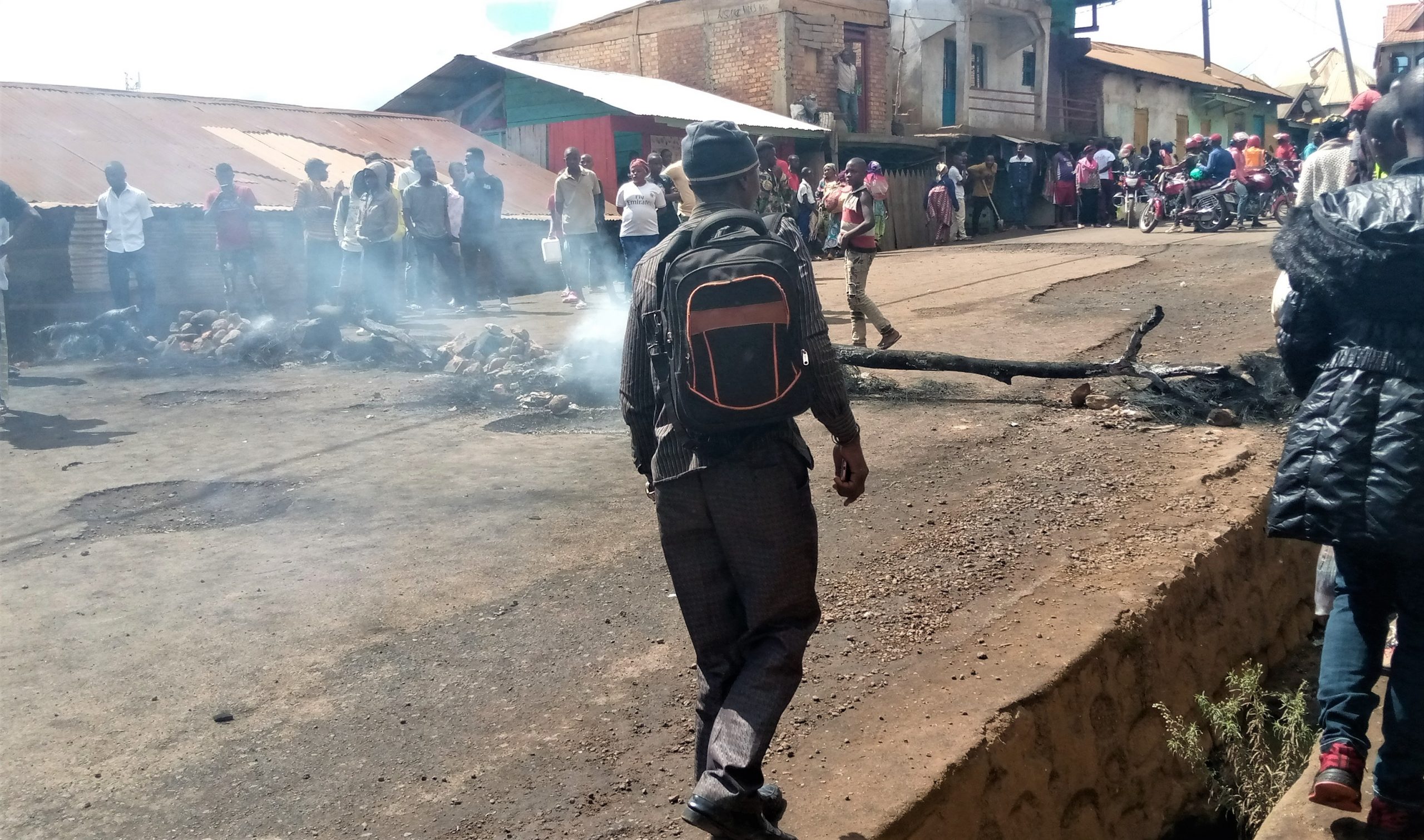 manifestation populaire, Photo de Carine Bintu