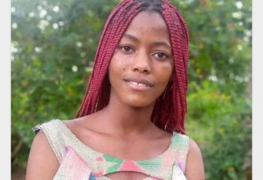 Sifa Mbonekube Glorieuse, 19 ans, étudiante en L1 LMD, Sciences Générales à l'ISTM-BUKAVU, retrouvée morte à son domicile dans la ville de Bukavu le 25 octobre 2022. Photo tiers.