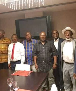 Rencontre de quelques notables du Sud-Kivu à Kinshasa. Photo crédit tiers.