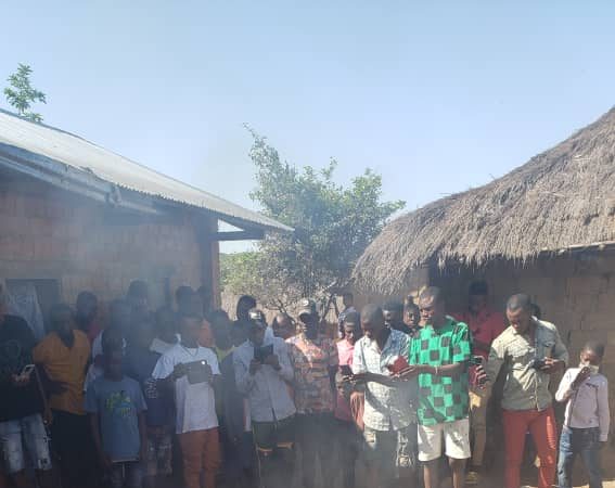Maniema-RDC, un voleur armé "brulé mort" à Salamabila le 30 janvier 2023. Photo crédit société civile locale