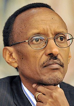 Paul Kagame, Président du Rwanda. Photo tiers