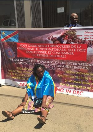 Sit-in à Addis-Abeba par les DDH de la RDC