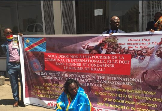 Sit-in à Addis-Abeba par les DDH de la RDC
