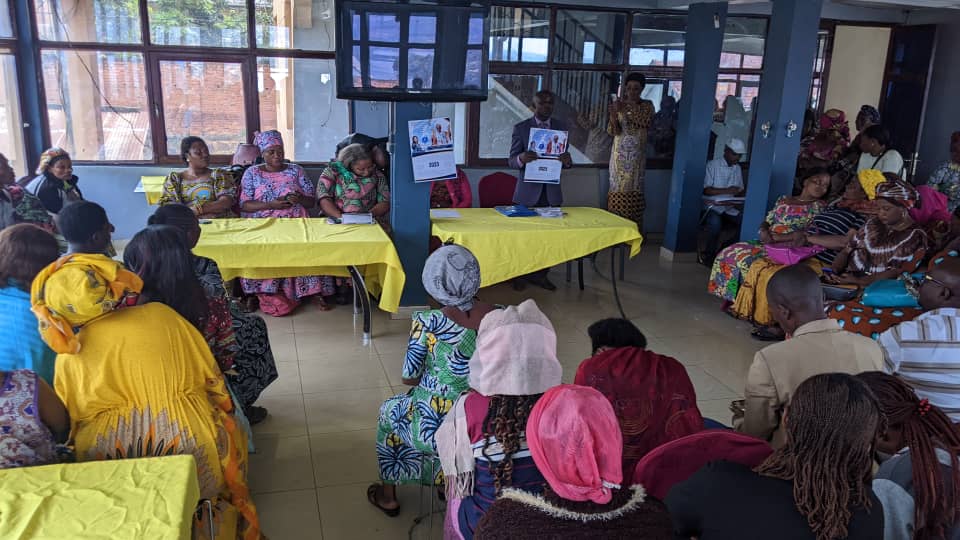 La base de Nabintu Ilunga Florence échange avec différentes associations de la ville de Bukavu_15 mars 2023