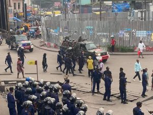 Police à Kinshasa_20 mai 2023. Photo©tiers