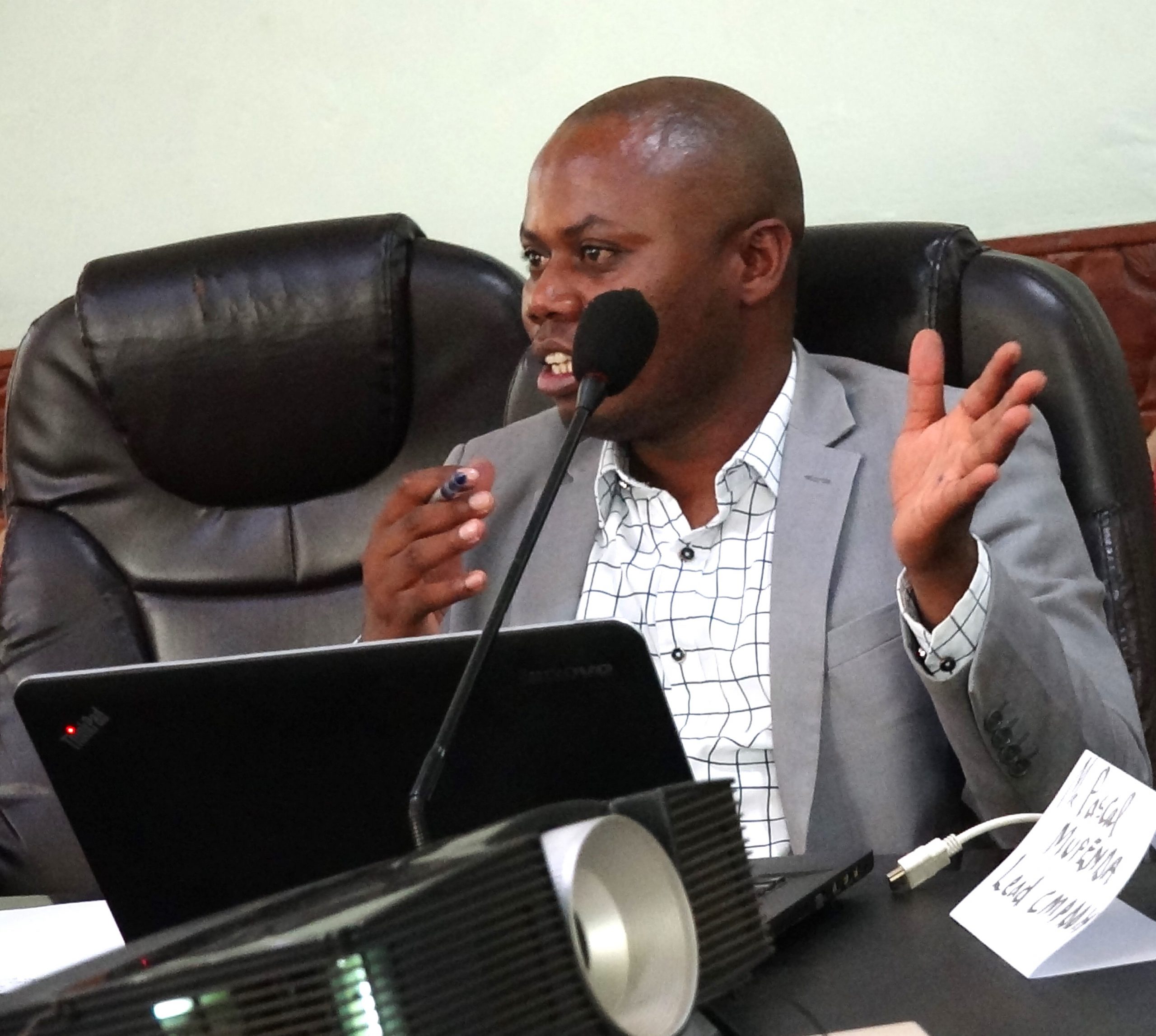 Me Pascal Mupenda_Dialogue sur la protection des DDH_Hôtel Exodus_31 mai 2023_Photo©Deboutrdc.net