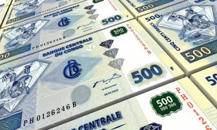 Notes de 500 FC en RDC