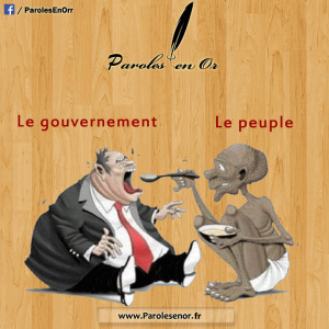 Le gouvernement et le peuple_Caricature_crédit tiers