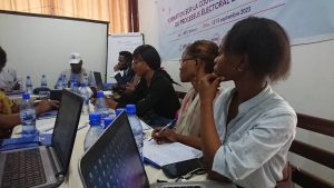 Atelier de renforcement des capacités des journalistes sur la couverture du processus électoral en RDC. Bukavu, le 12 septembre 2023