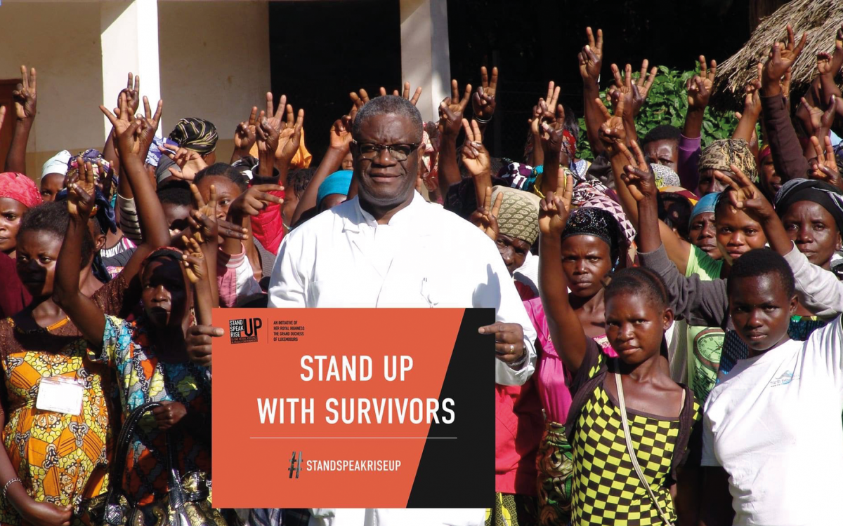 Dr Denis Mukwege Mukengere, Fondateur de l'Hôpital et de la Fondation Panzi, Prix Nobel de la Paix 2018. Photo crédit tiers