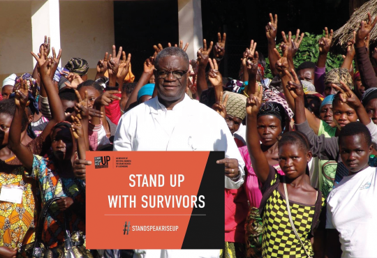 Dr Denis Mukwege Mukengere, Fondateur de l'Hôpital et de la Fondation Panzi, Prix Nobel de la Paix 2018. Photo crédit tiers