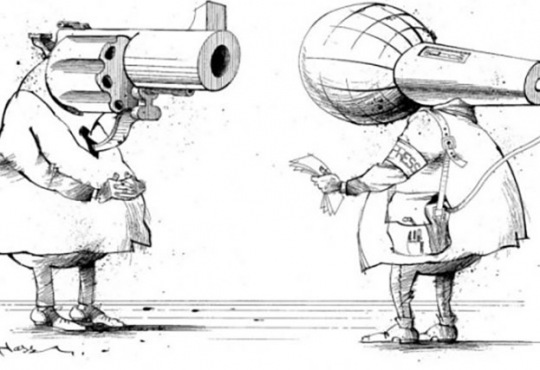 Dansger dans le metier du journalisme_Image d'illustration. Crédit tiers