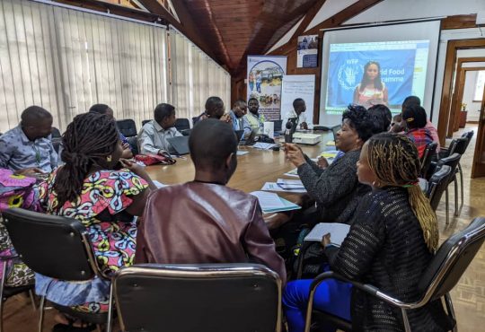 Sud-Kivu, briefing entre le PAM et la presse_nov 2023