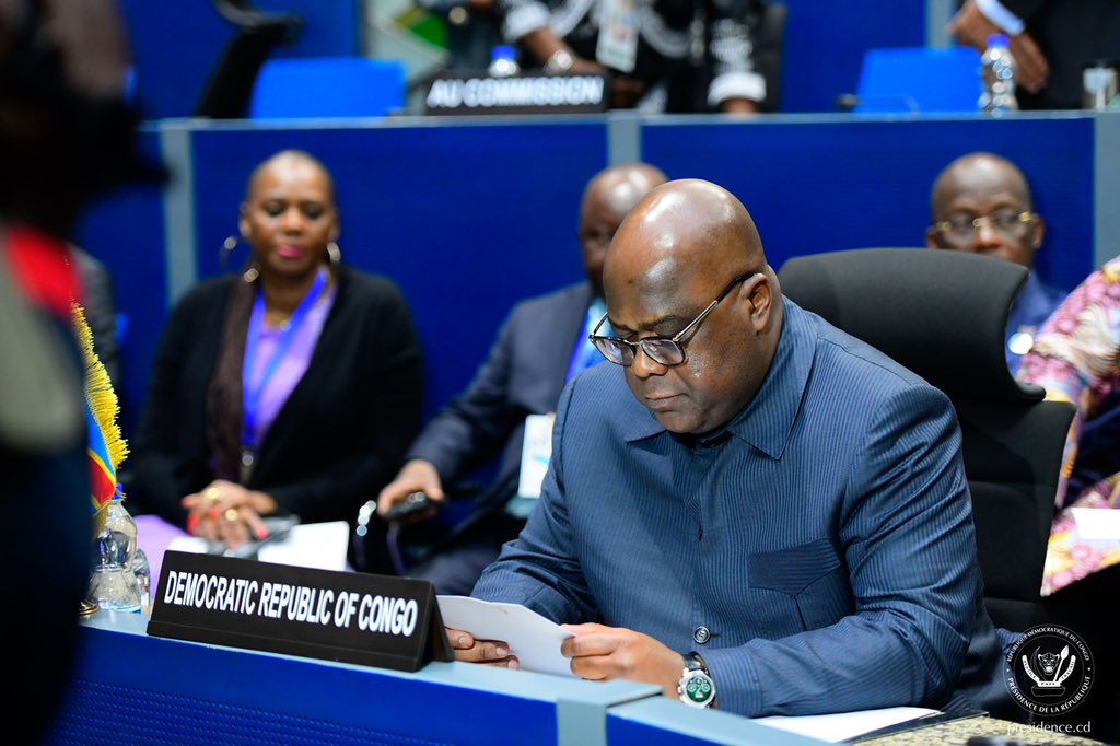 Félix Tshisekedi Tshilombo, RDC President_Addis Abeba, February 16th, 2024. ©Presidency of the DRC