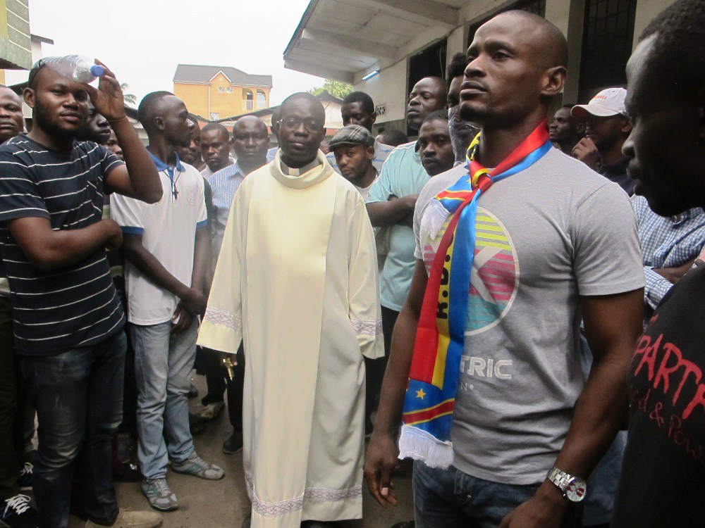 Rossy Mukendi, le 25 février 2018 à Kinshasa. Photo crédit tiers..