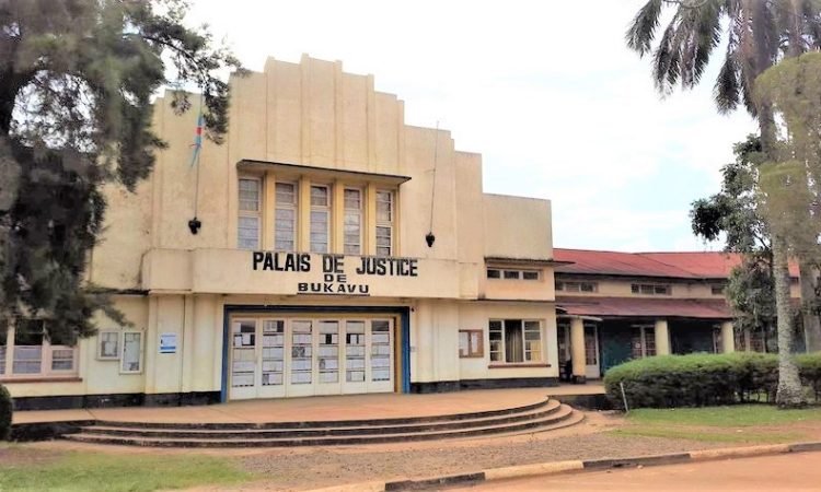 Palais de justice de Bukavu, photo crédit tiers.